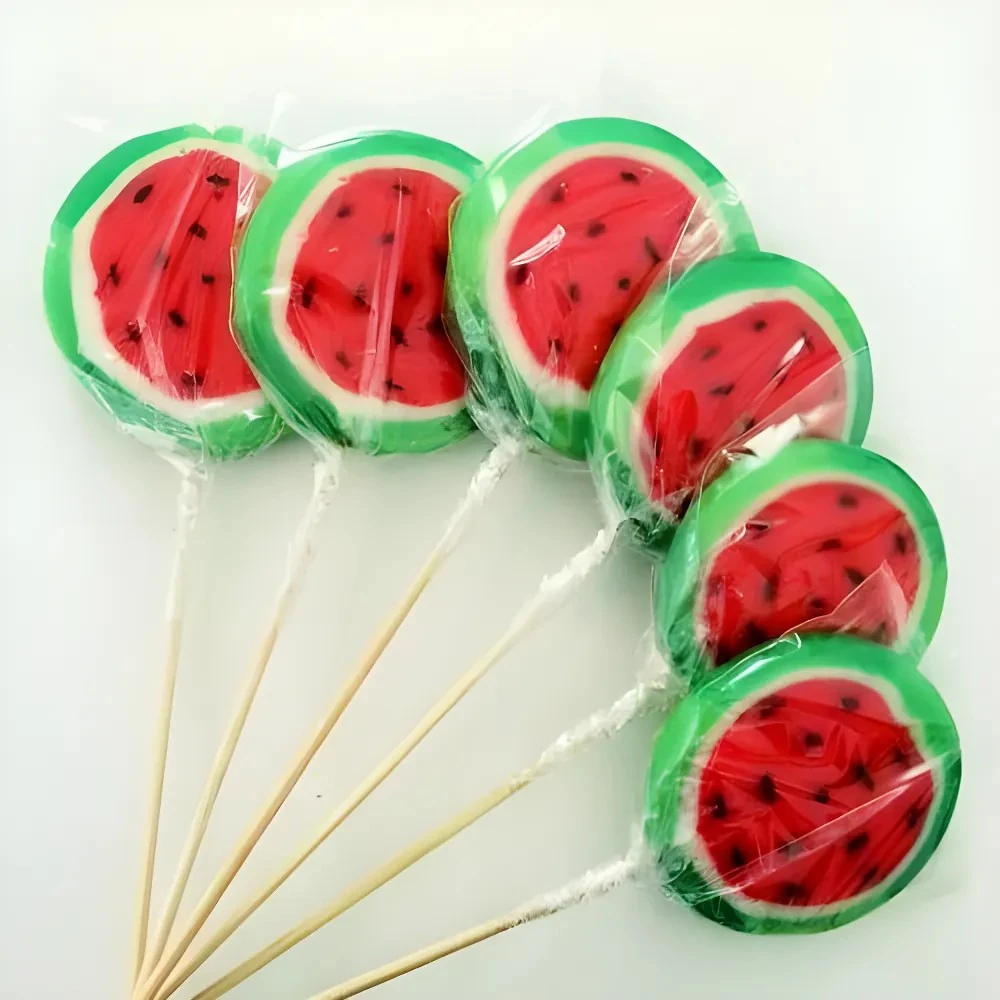 KARPUZLU LOLİPOP ŞEKER 6 adet