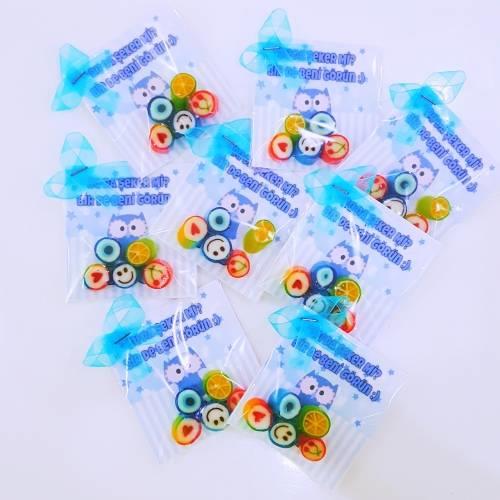 12 ADET 5'li KART LOLLY PAKET BEBEK ŞEKERİ 176