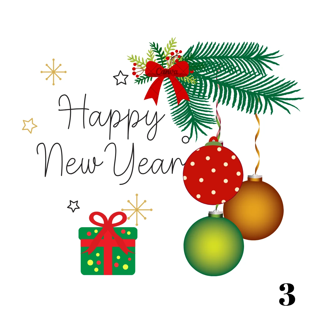 Yılbaşı Etiket Çeşitleri