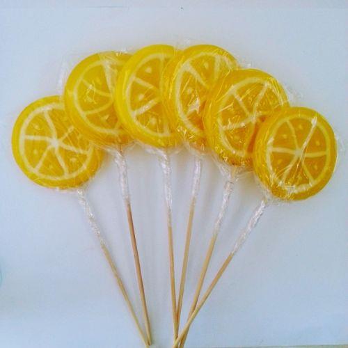 LİMON LOLLY LOLİPOP ŞEKER 6 ADET
