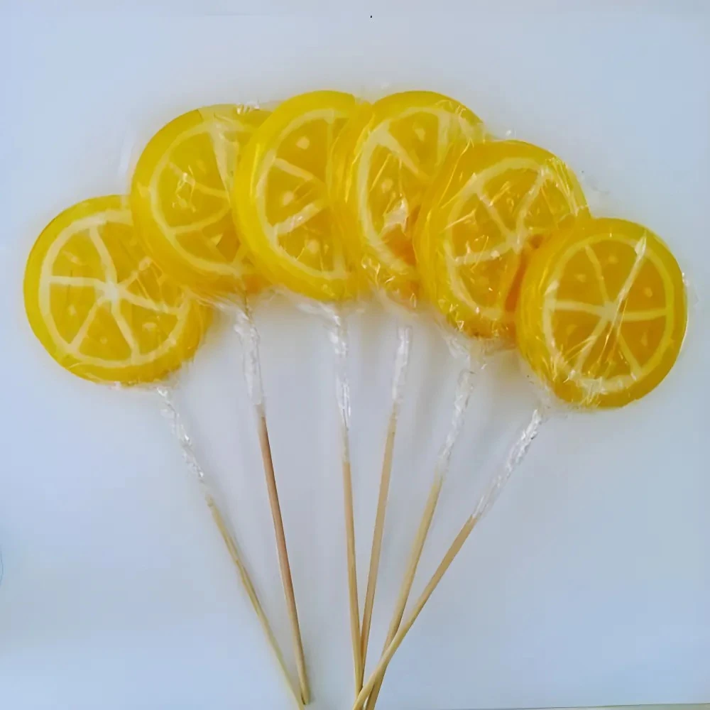 LİMON LOLLY LOLİPOP ŞEKER 6 ADET