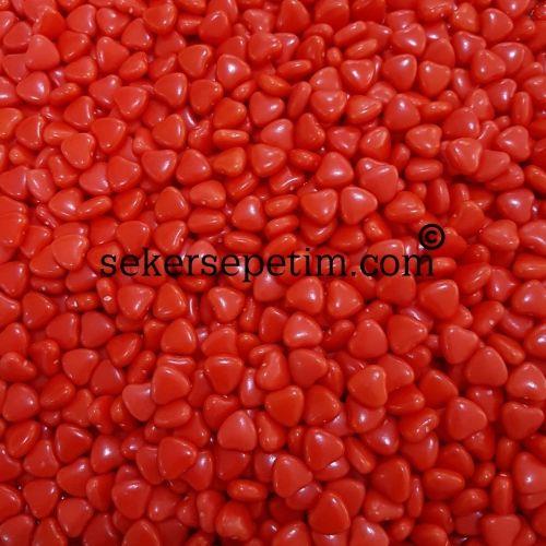 Kırmızı Kalp Draje Şeker 250 gr