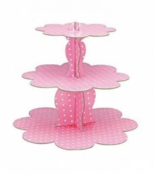 Cupcake Standı Pembe