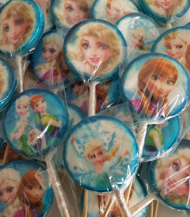 FROZEN ELSA LOLİPOP ŞEKER 6 ADET