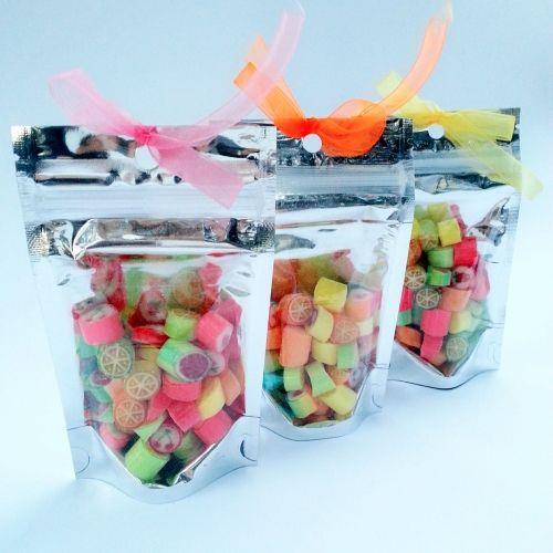 12 ADET KURDELELİ MEYVELİ LOLLY ŞEKER 50 gr