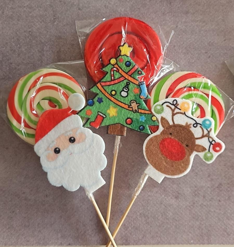 Kardan Adam Lolipop Şeker 6 Adet