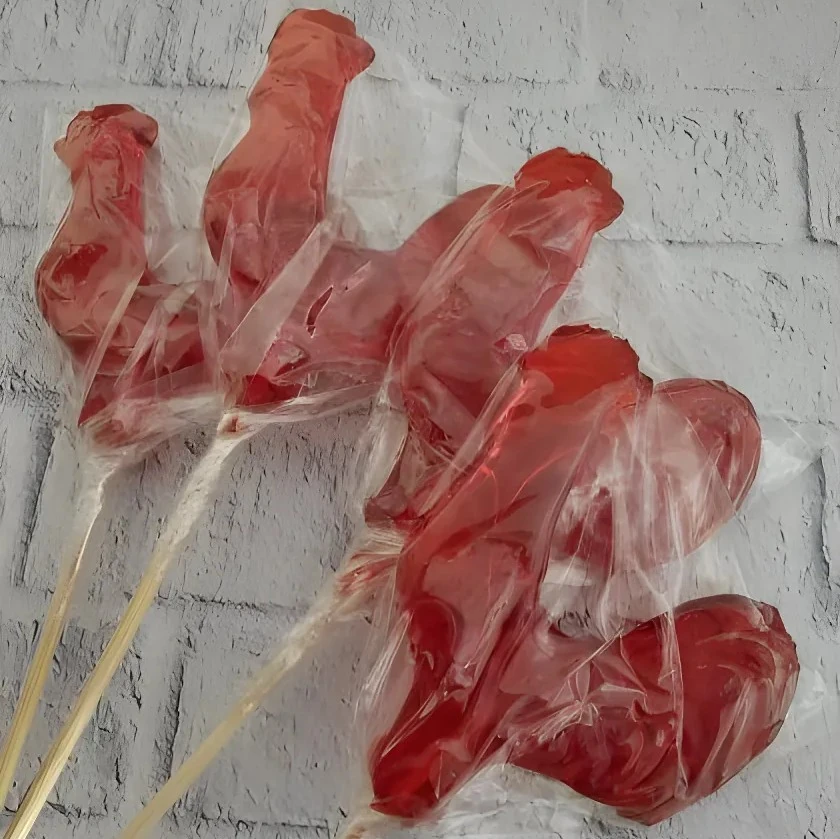 HOROZ ŞEKER KIRMIZI 200 adet Toptan