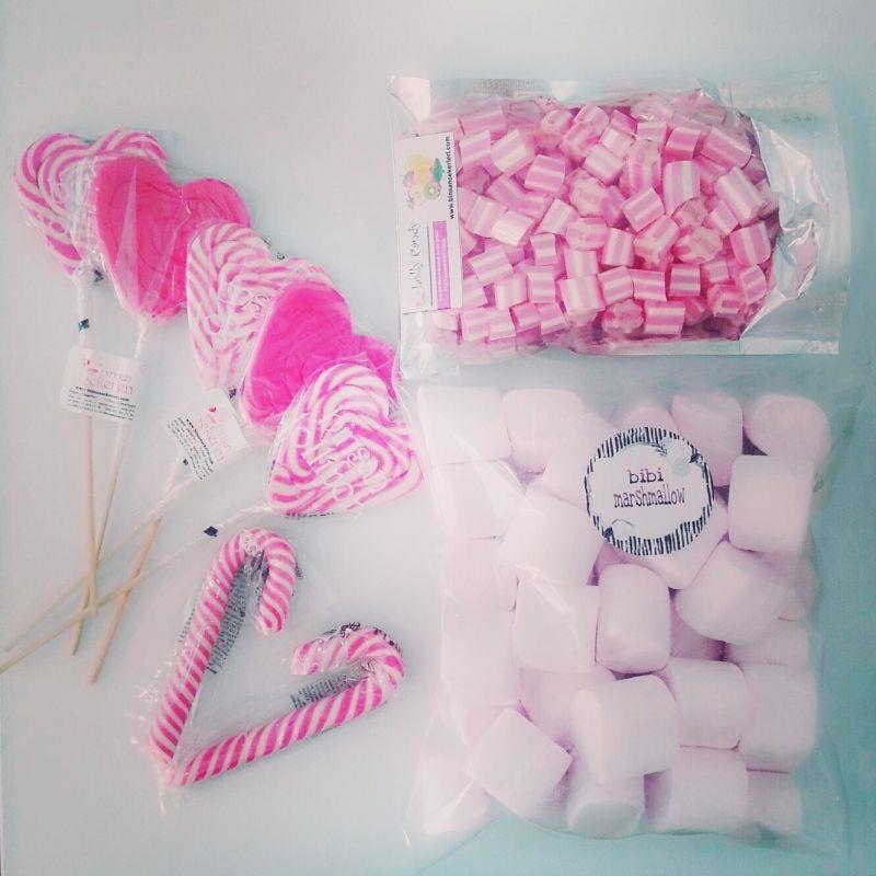 PEMBE MİNİ BEBEK ŞEKER BÜFESİ 1