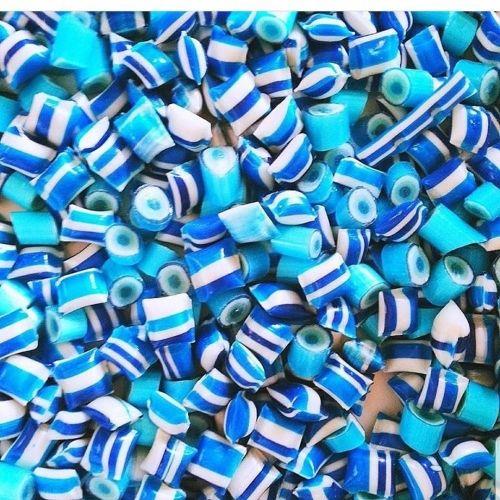 MAVİ NAZAR LOLLY VE MAVİ AKİDE MEVLÜT ŞEKERİ  TROPİK MEYVE AROMALI  250 GR