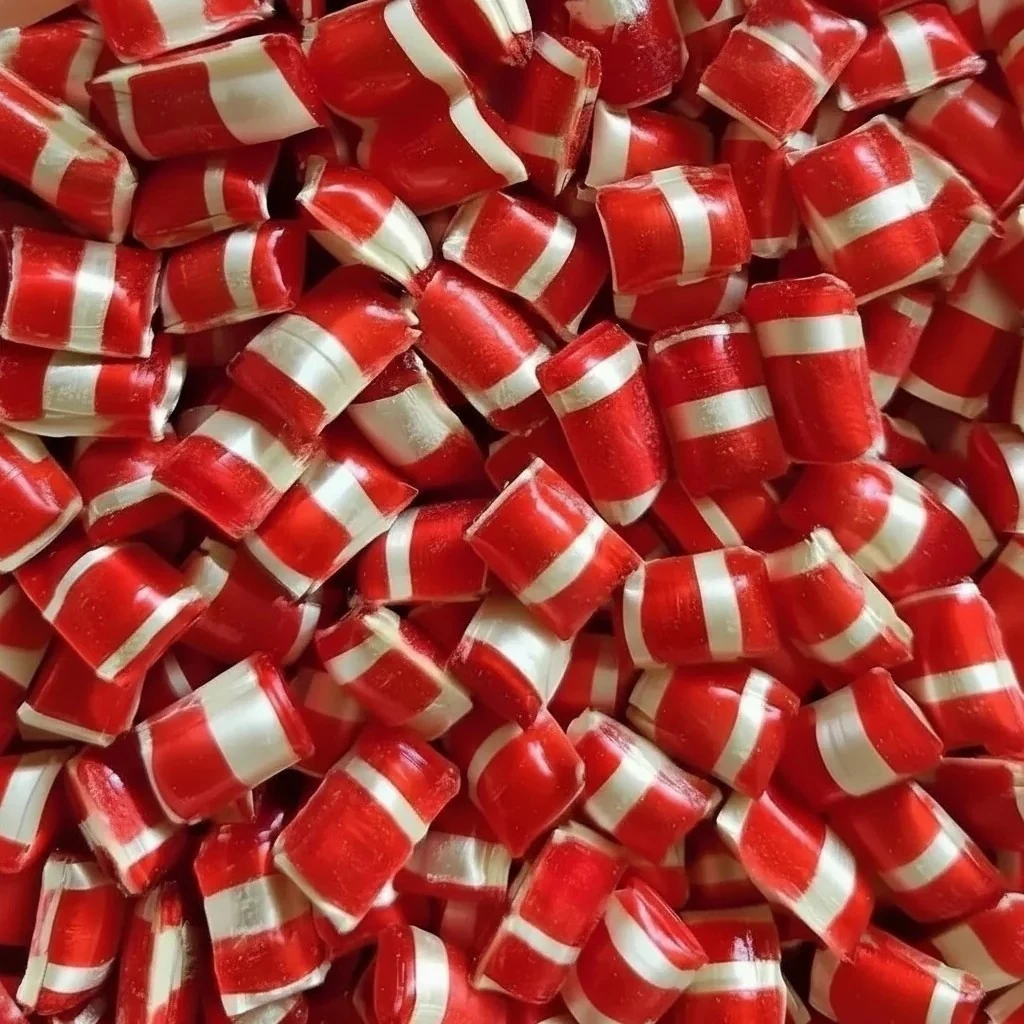 KIRMIZI BEYAZ AKİDE ŞEKERİ 250 gr.