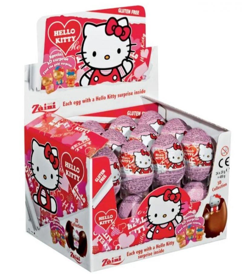 Hello Kitty Çikolatalı Sürpriz Yumurta 20 Gr
