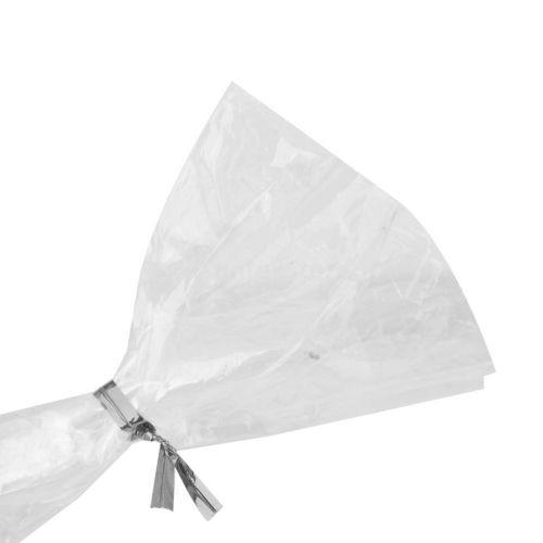 Metalik Poşet Bağ 50 adet