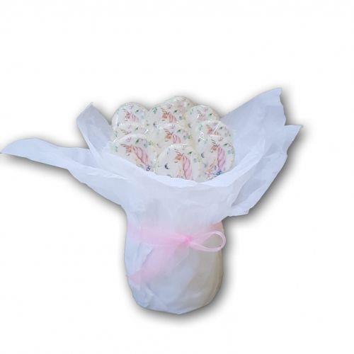 12 ADET UNICORN TEMALI LOLİPOP ŞEKER