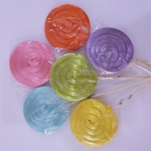 50 Adet Sosyete Lolipop Şekeri Tek renk Pembe Mavi Yeşil Sarı Mor Turuncu L49