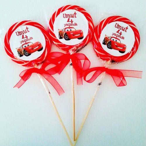 24 ADET DOĞUM GÜNÜ LOLİPOP ŞEKER L23