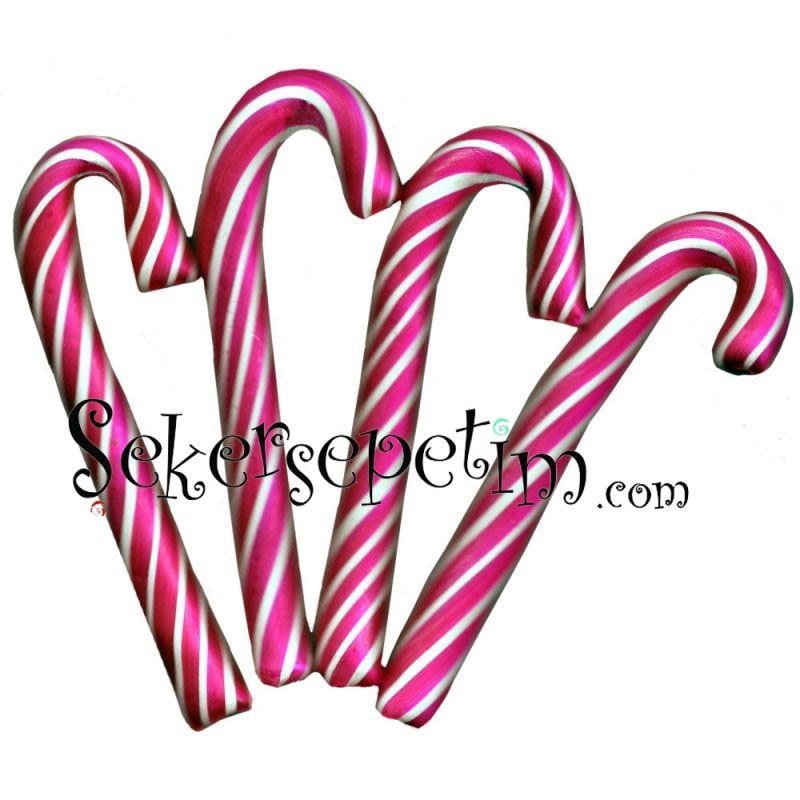 10 ADET 30 GR PEMBE BEYAZ BASTON ŞEKER