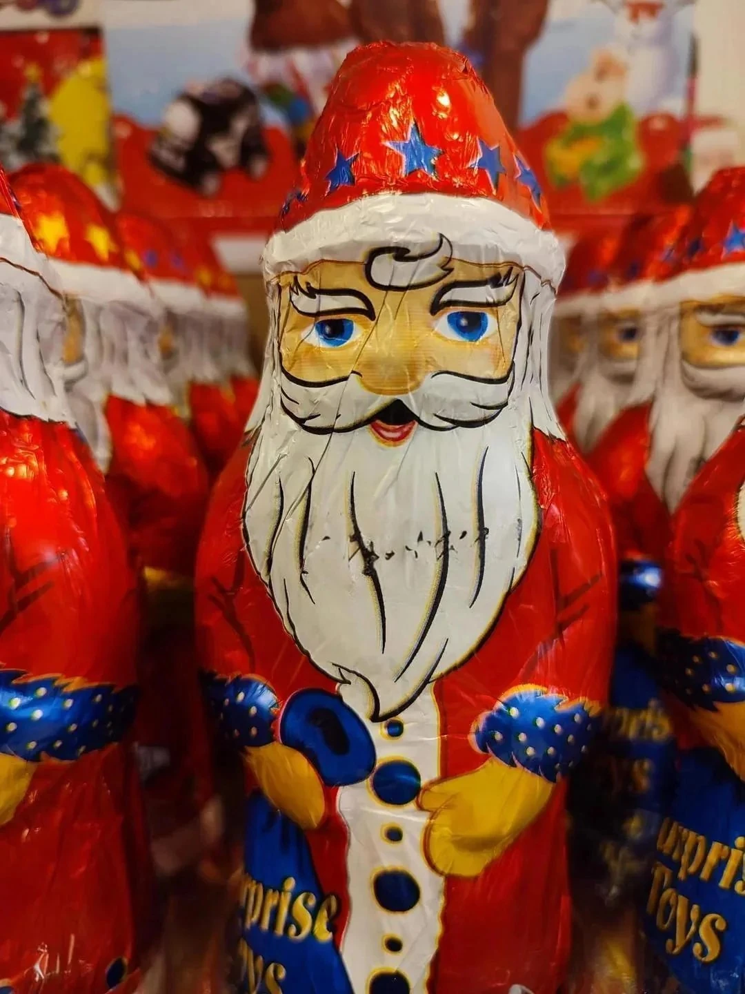 Dev Noel Baba Çikolata 12 ad 120 gr Toptan