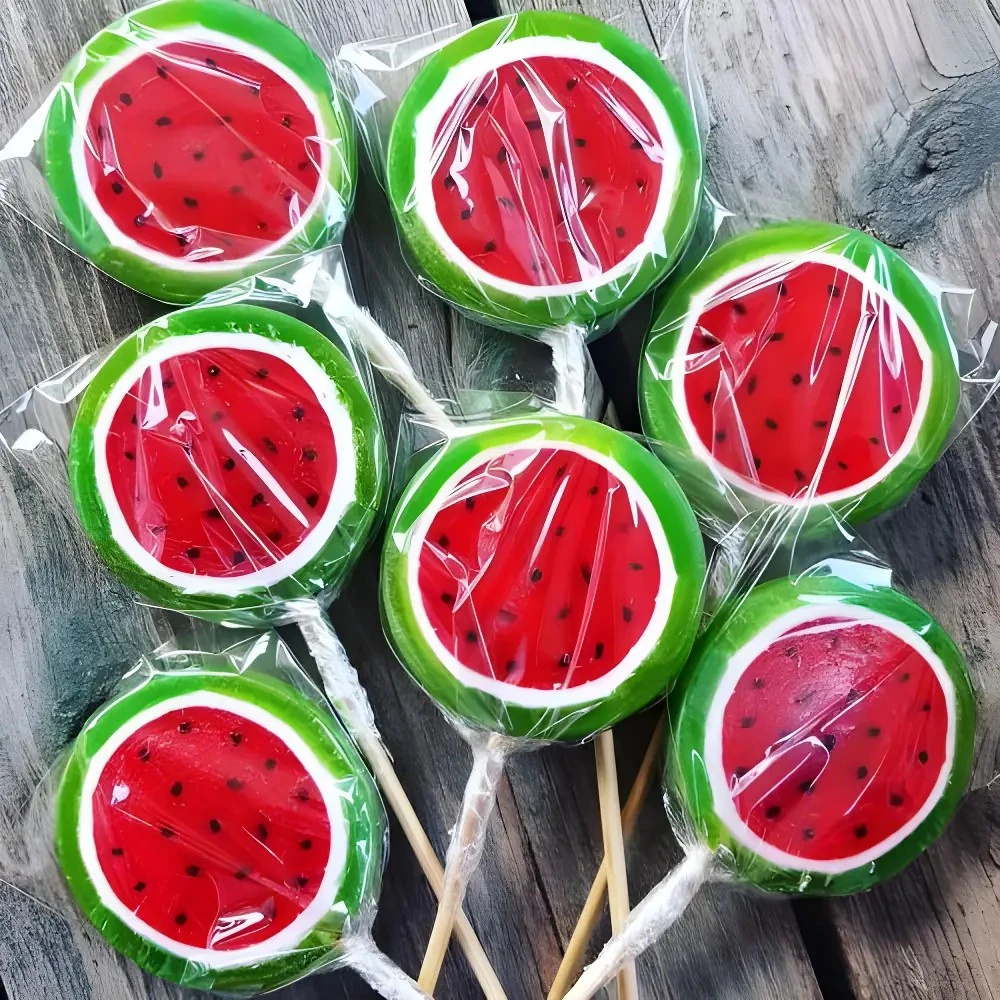 KARPUZLU LOLİPOP ŞEKER 6 adet