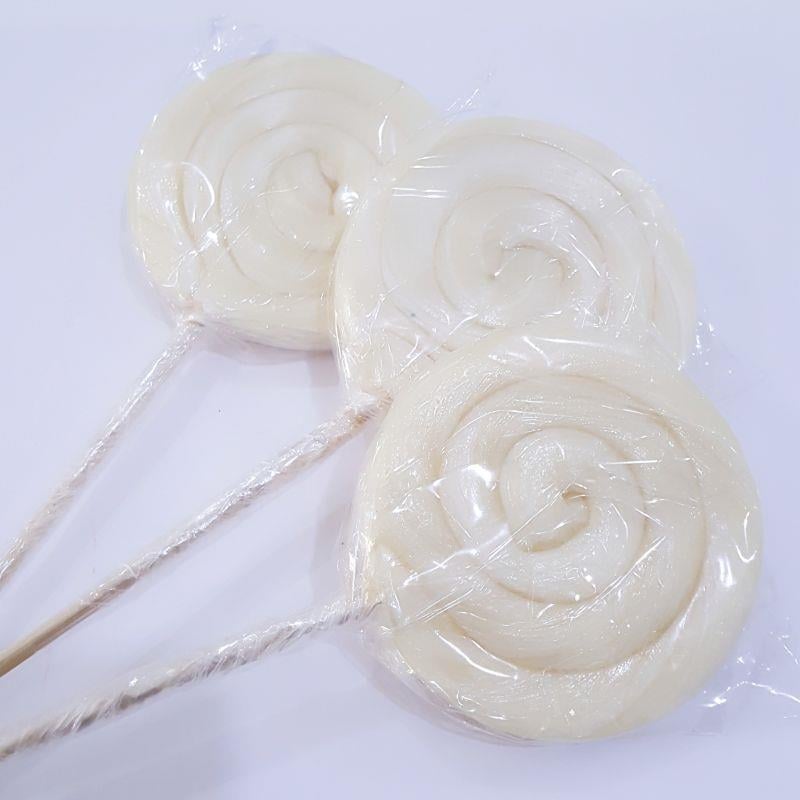 12 ADET SOSYETE LOLİPOP BEYAZ L55