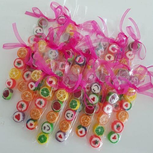 Kalp Kutuda Hediyelik Parmak Lolly 15 Adet