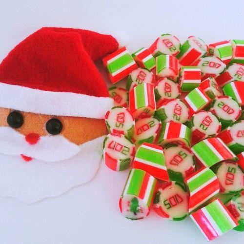 YENİ YIL "2026 " YAZILI TROPİK MEYVELİ LOLLY ŞEKER  250 GR