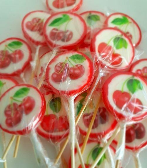 Vişne Lolipop Şeker 6 adet