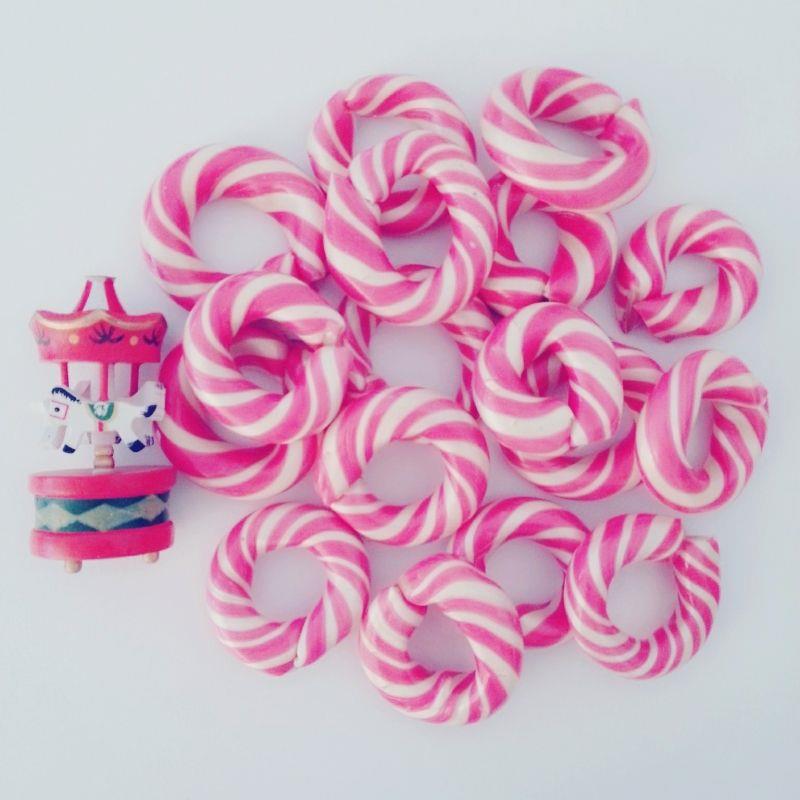 HALKA ŞEKERİ PEMBE BEYAZ 250 GR.