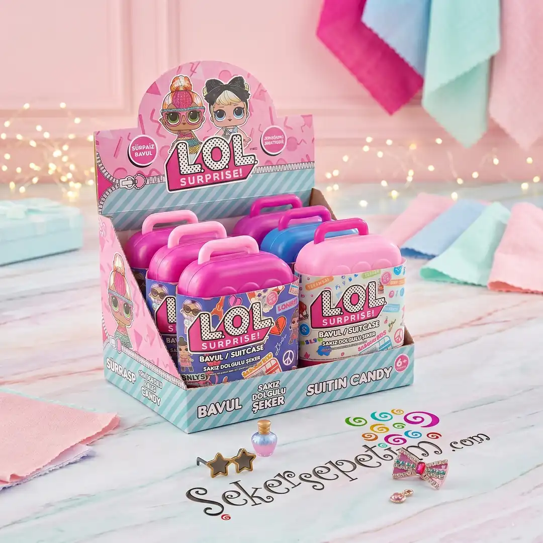 新品未開封 LoL スペシャルギフトボックス 限定グッズ Toptan L.O.L. Surprise Sürpriz Bavul Şeker - Kutu Satış