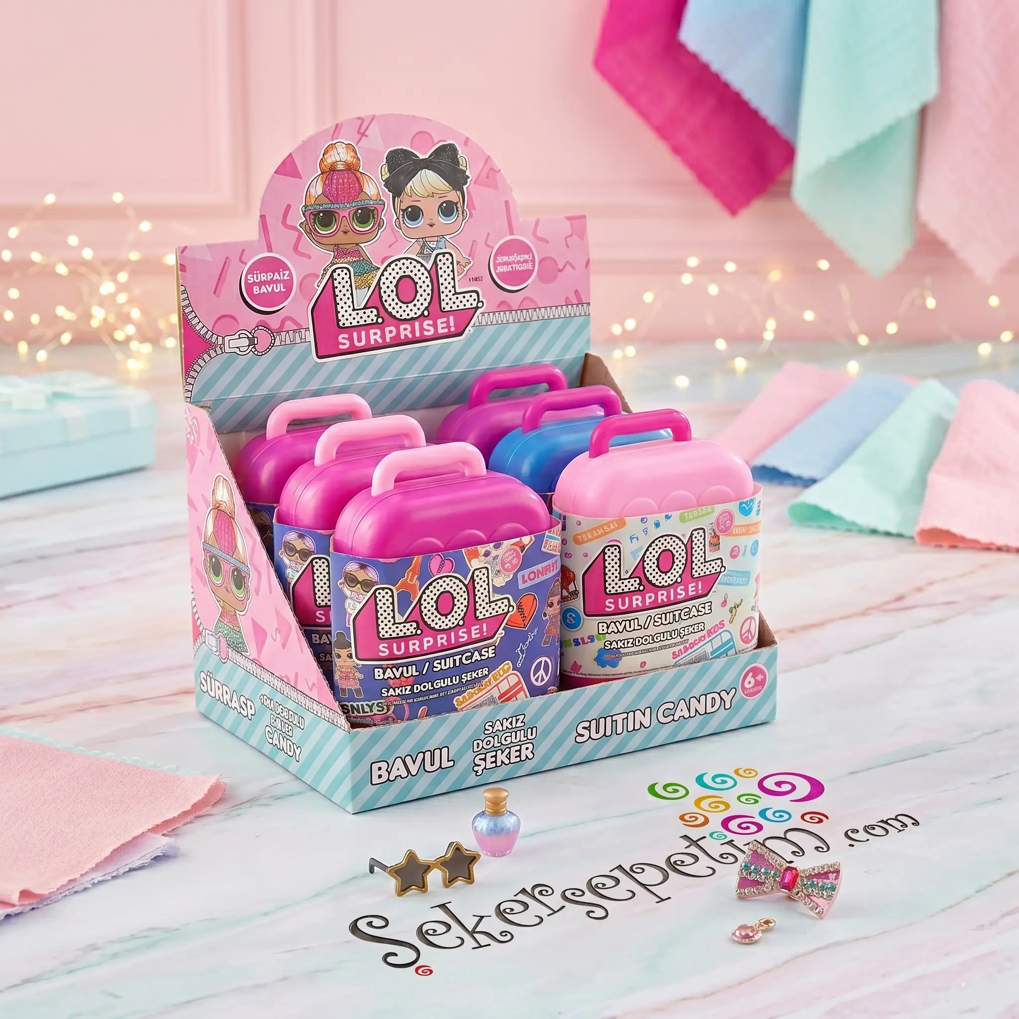 新品未開封 LoL スペシャルギフトボックス 限定グッズ Toptan L.O.L. Surprise Sürpriz Bavul Şeker - Kutu Satış