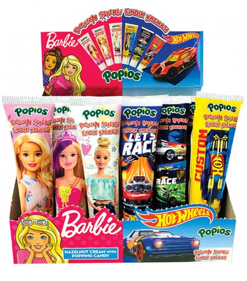 Barbie Patlayan Şekerli Çikolata