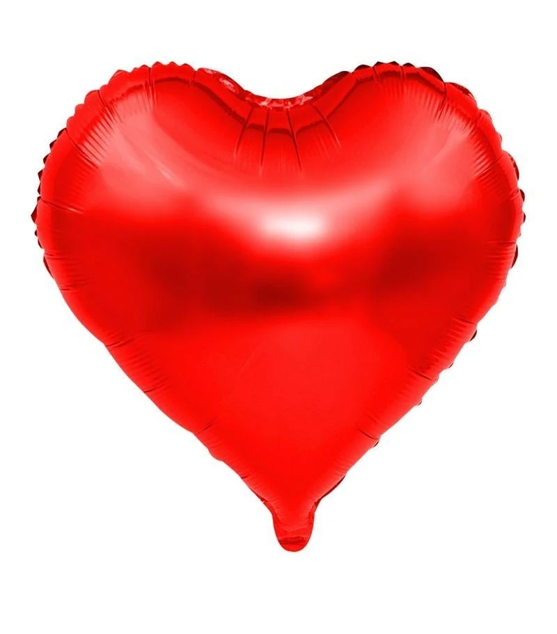 Kırmızı Kalp Folyo Balon 18 inch