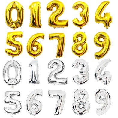 RAKAM BALON ÇEŞİTLERİ