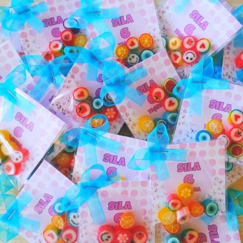 24 ADET KARTLI 5'li LOLLY PAKET KIZ BEBEK ŞEKERİ 164