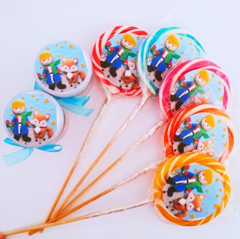 BEBEK ŞEKER BÜFESİ- 24 adet Kavanozlu lolly şeker +24 adet Lolipop şeker