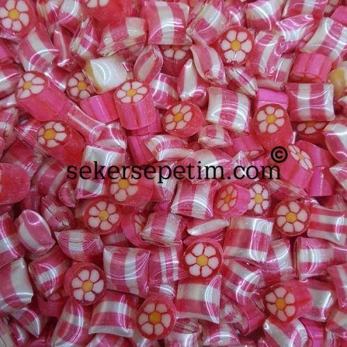 PEMBE ÇİÇEK LOLLY ve PEMBE AKİDE