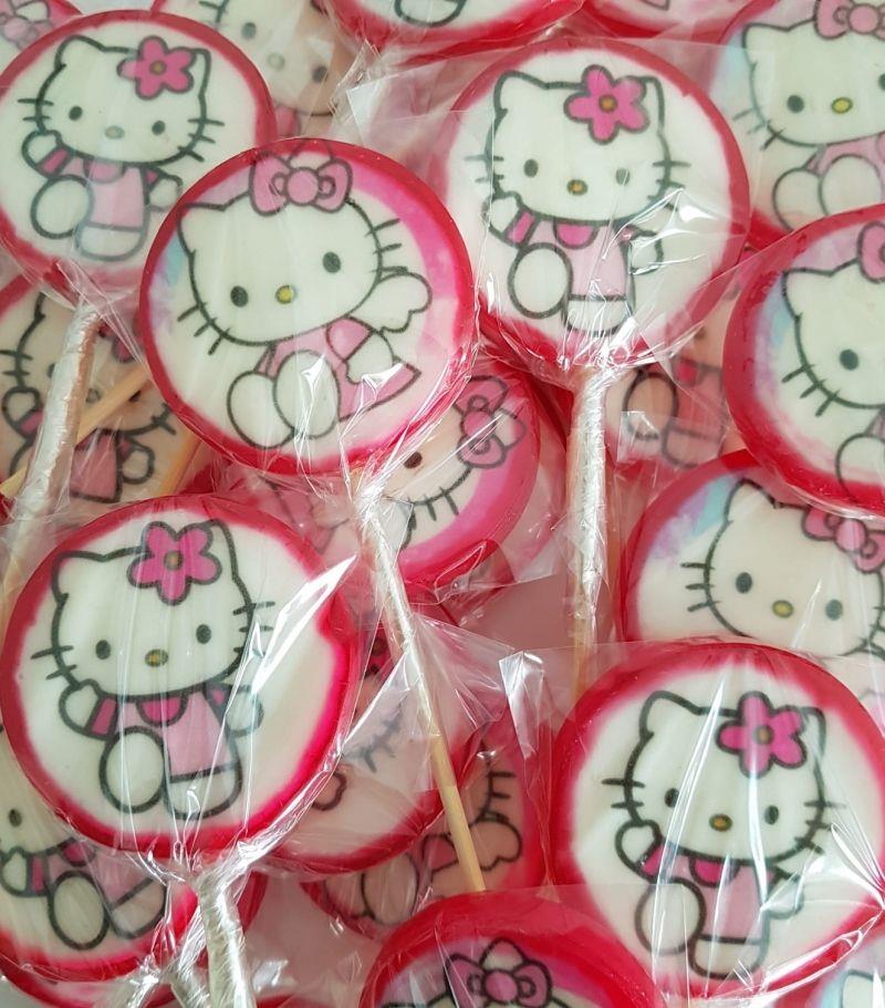 Hello Kitty Lolipop Şeker 6 Adet