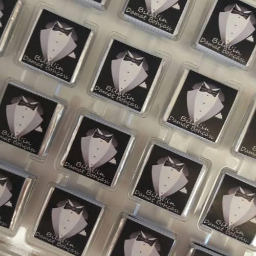 Damat Figürlü  Kutulu Madlen Çikolata 48 ADET  EC22