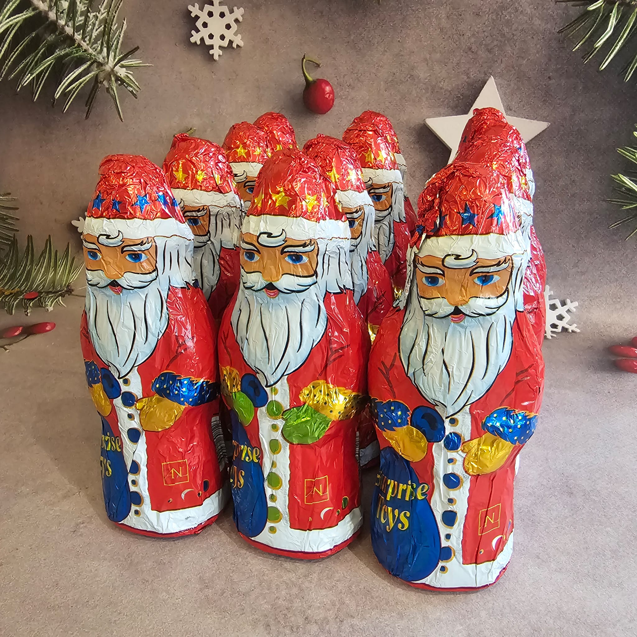 Dev Noel Baba Çikolata 12 ad 120 gr Toptan