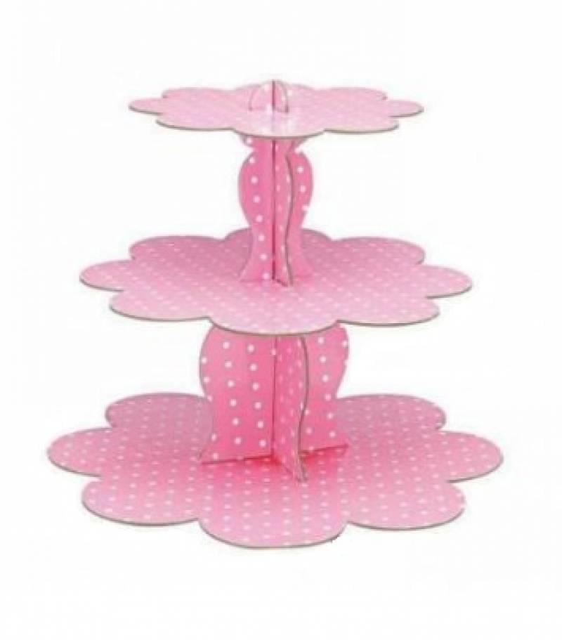 Cupcake Standı Pembe