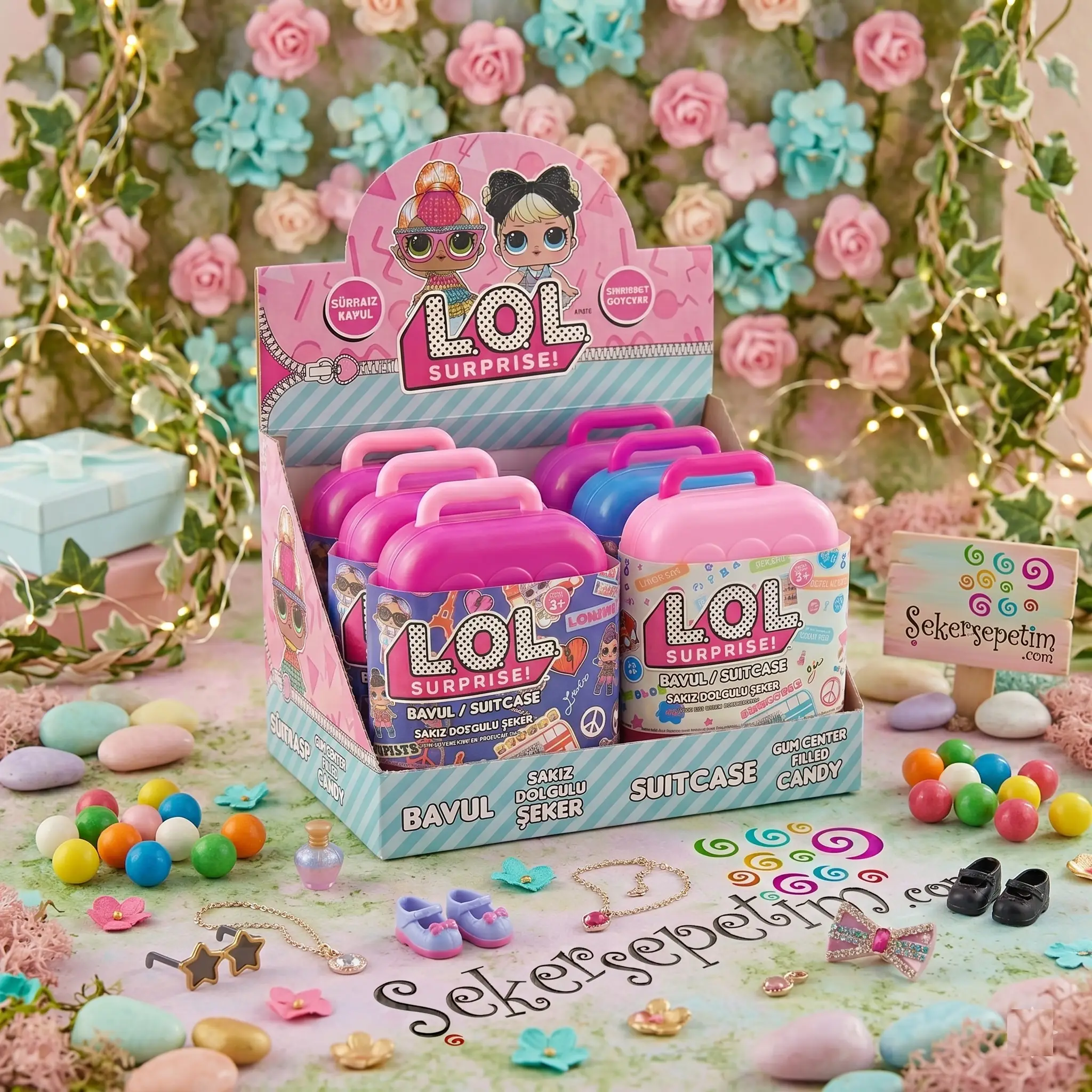 Toptan L.O.L. Surprise Sürpriz Bavul Şeker - Kutu Satış