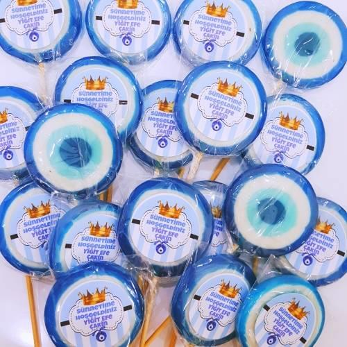 Erkek Bebek Mavi Şeker Büfesi Seti 184