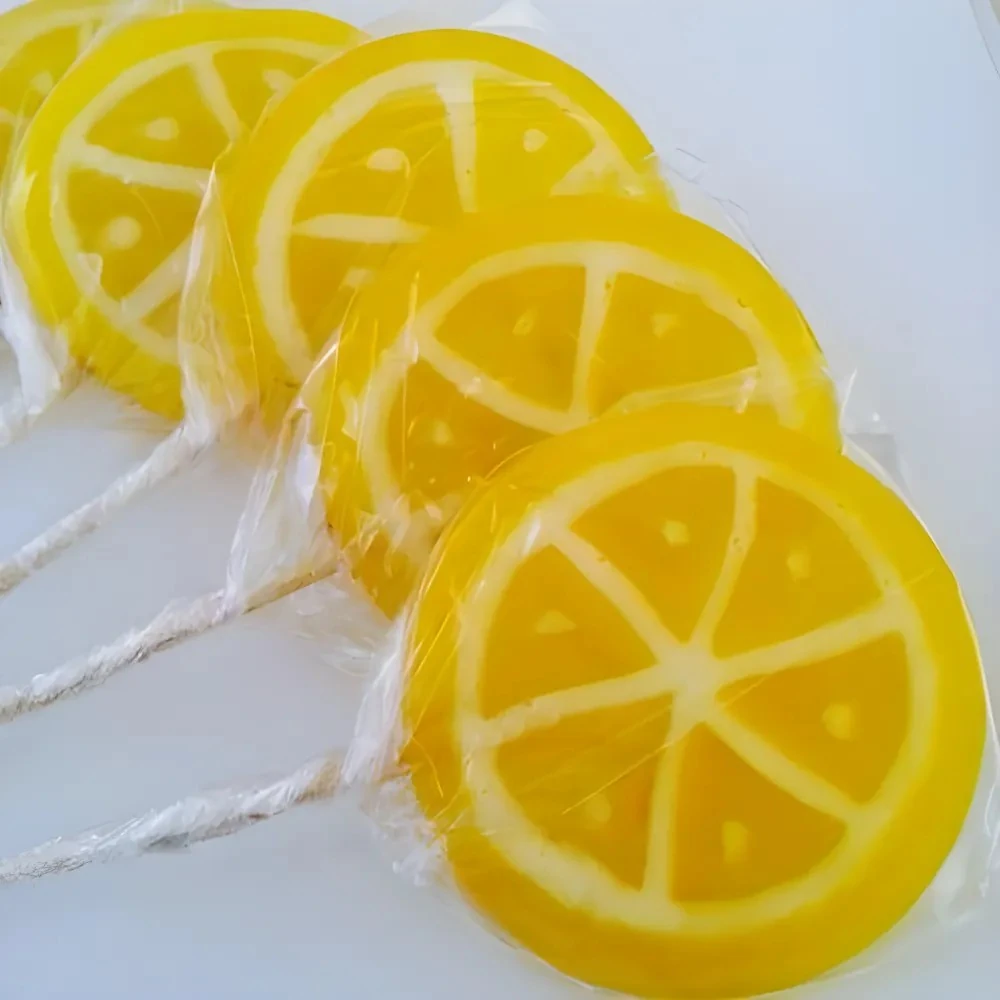 LİMON LOLLY LOLİPOP ŞEKER 6 ADET