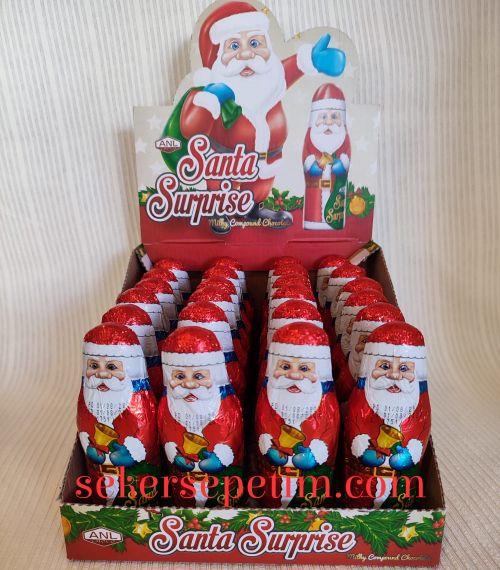 Noel Baba Çikolata Kutulu 24 adet TOPTAN NC002