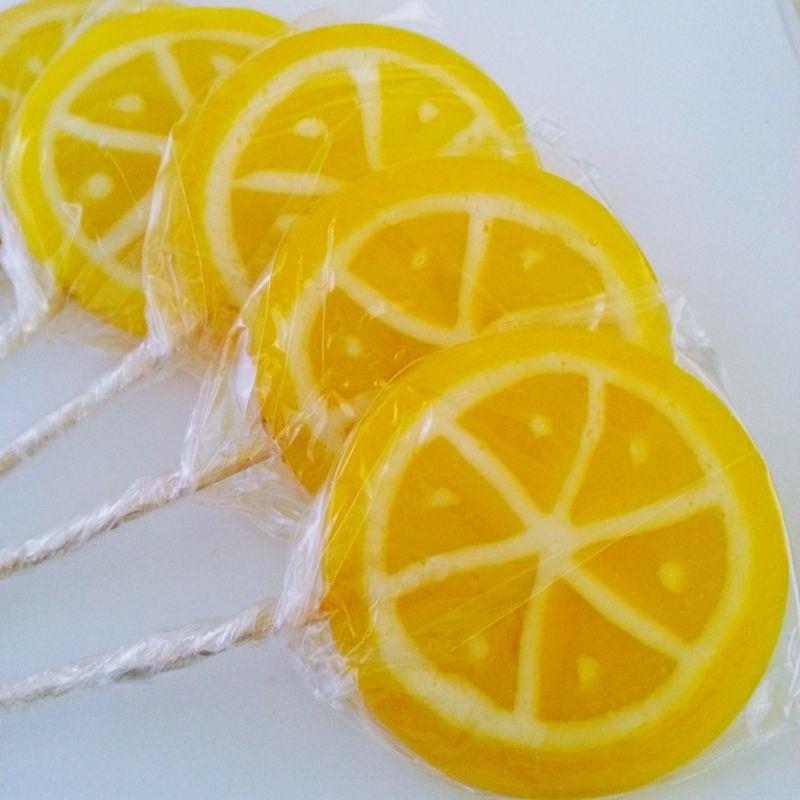 LİMON LOLLY LOLİPOP ŞEKER 6 ADET