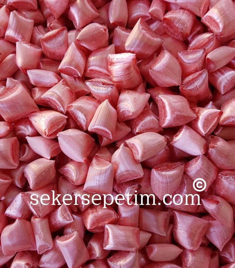 Çilek Aromalı Akide Şekeri 500 gr