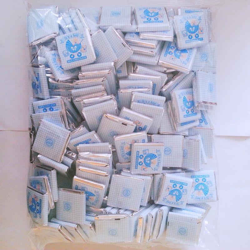 ERKEK BEBEK ÇİKOLATASI  500 Gr 80 Adet Dökme ( KUTUSUZ)