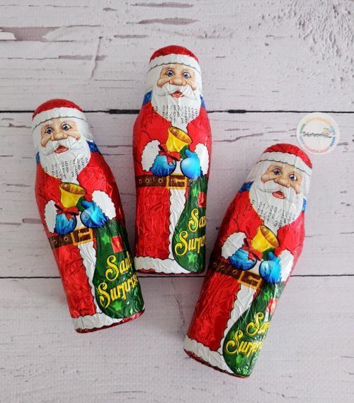 Noel Baba Çikolata Kutulu 24 adet TOPTAN NC002