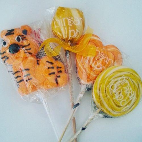 SARI TURUNCU MİNİ ŞEKER BÜFESİ