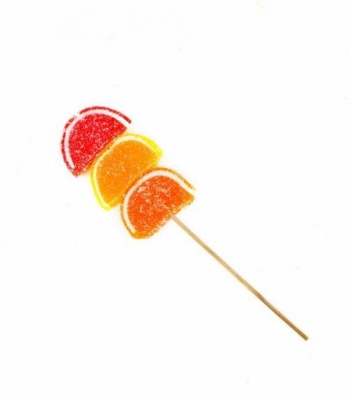 Jöle Lokum Lolipop Meyve Dilim 6 Adet