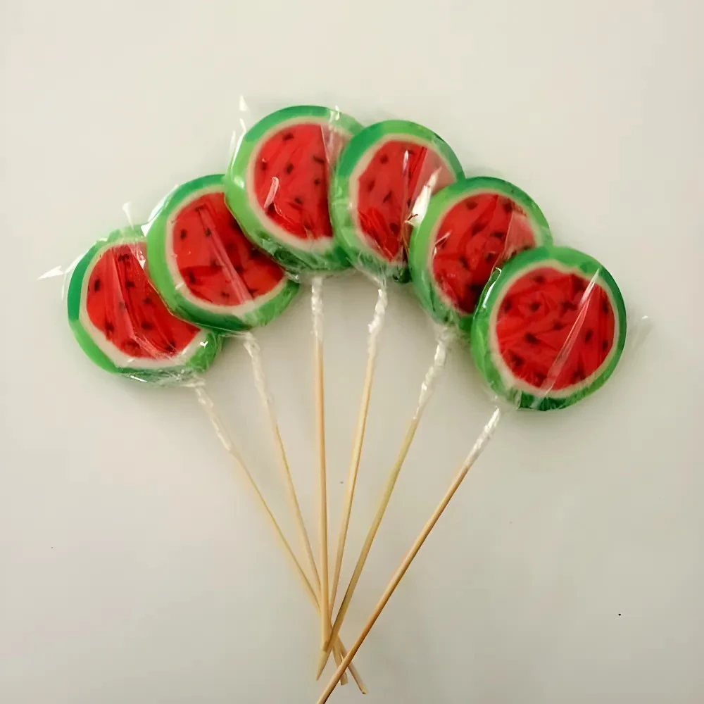 KARPUZLU LOLİPOP ŞEKER 6 adet
